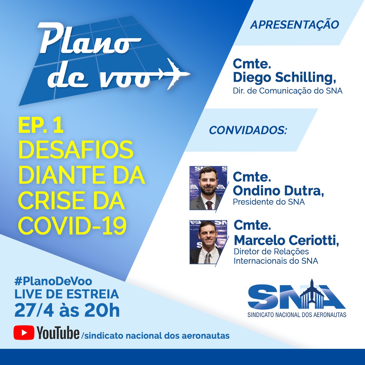 Plano de Voo estreia