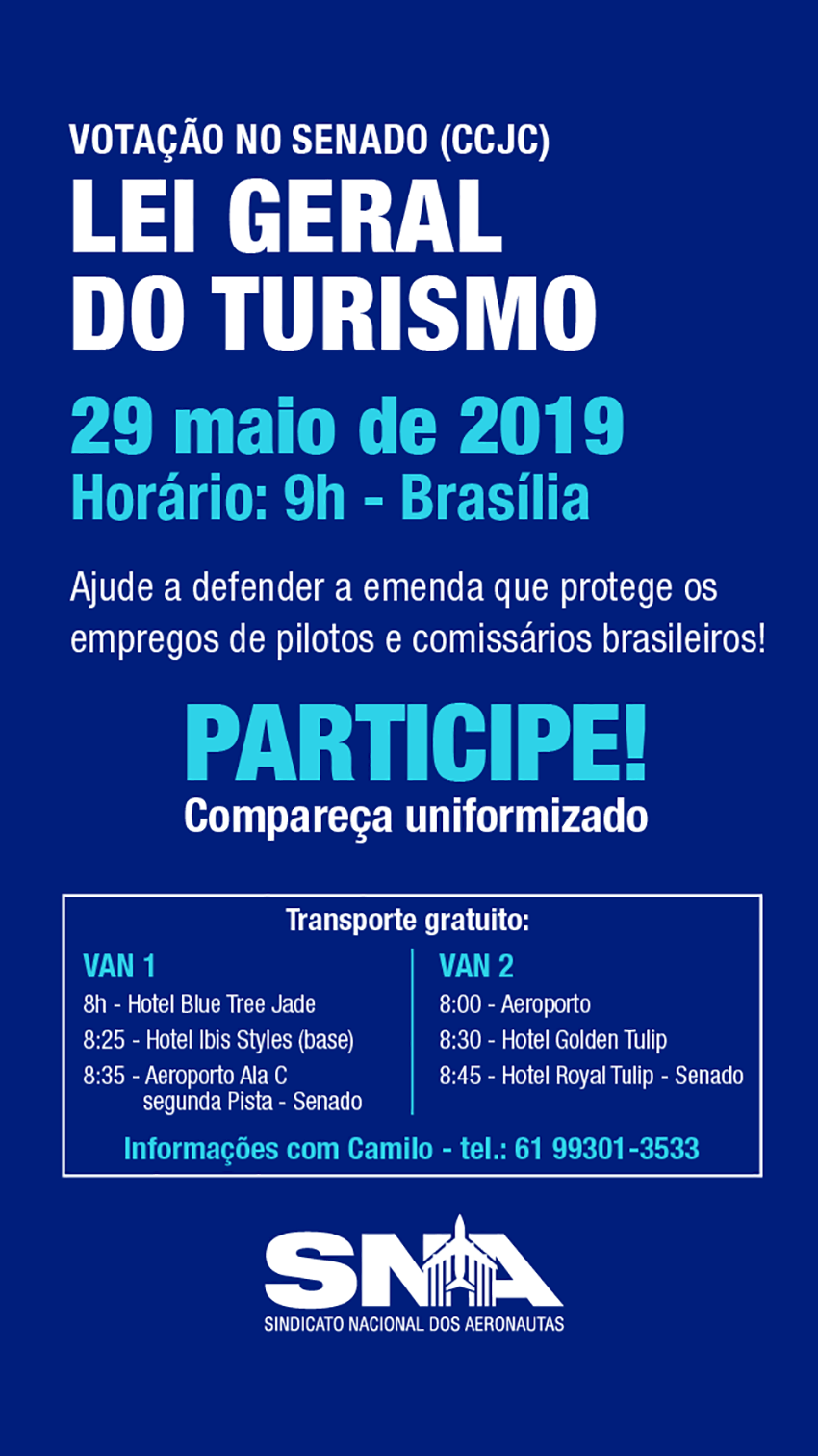 votacao lei geral turismo