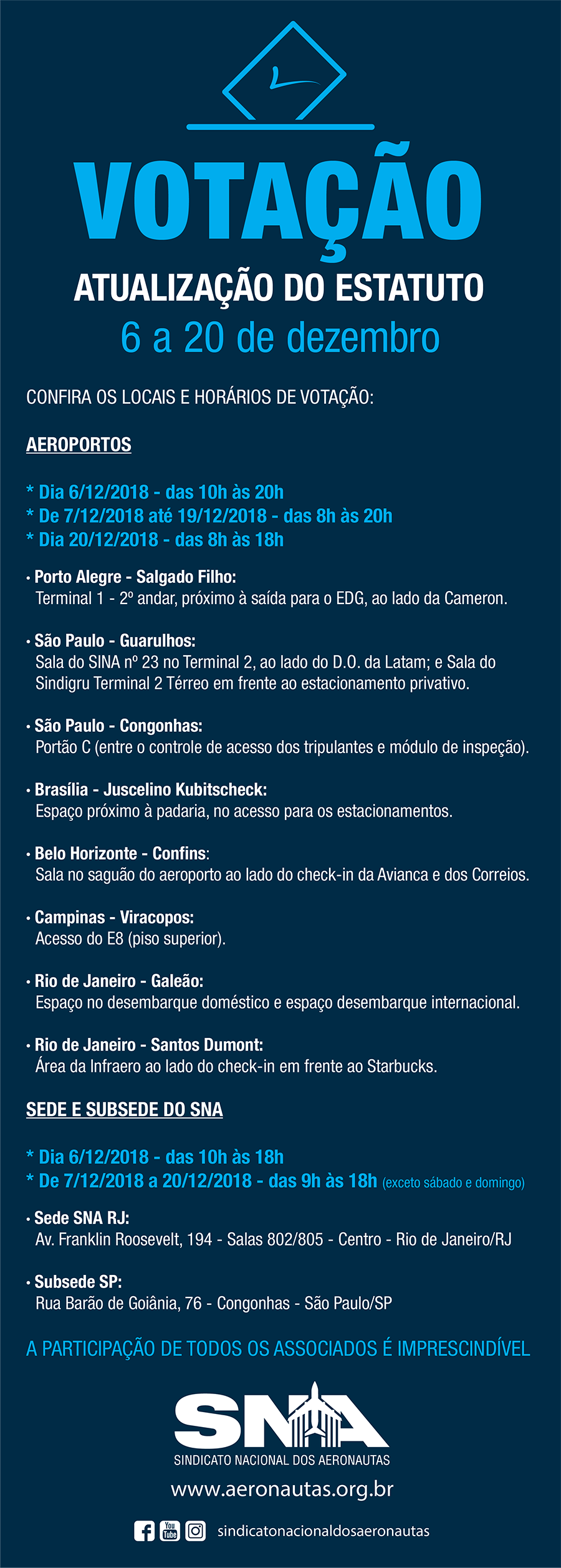 whats locais votacao estauto